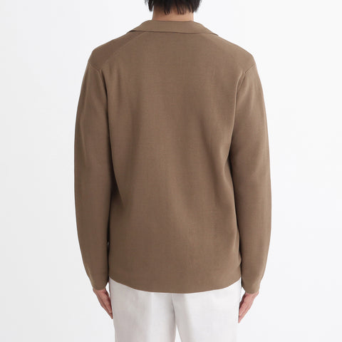 Cardigan Knit Jacket Color: Mocha