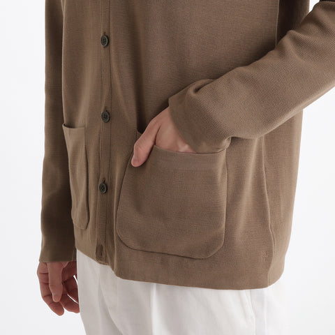 Cardigan Knit Jacket Color: Mocha
