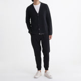 Cardigan Knit Jacket Color: Navy