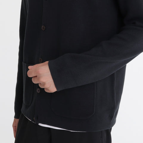Cardigan Knit Jacket Color: Navy