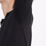 Long Sleeve Skipper Knit Color: Black