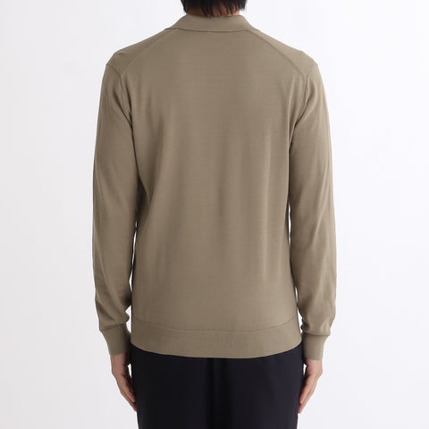 Long Sleeve Skipper Knit Color: Mocha