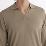 Long Sleeve Skipper Knit Color: Mocha