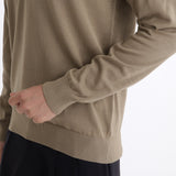 Long Sleeve Skipper Knit Color: Mocha