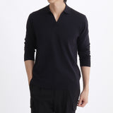 Long Sleeve Skipper Knit  Color: Navy