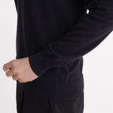 Long Sleeve Skipper Knit  Color: Navy