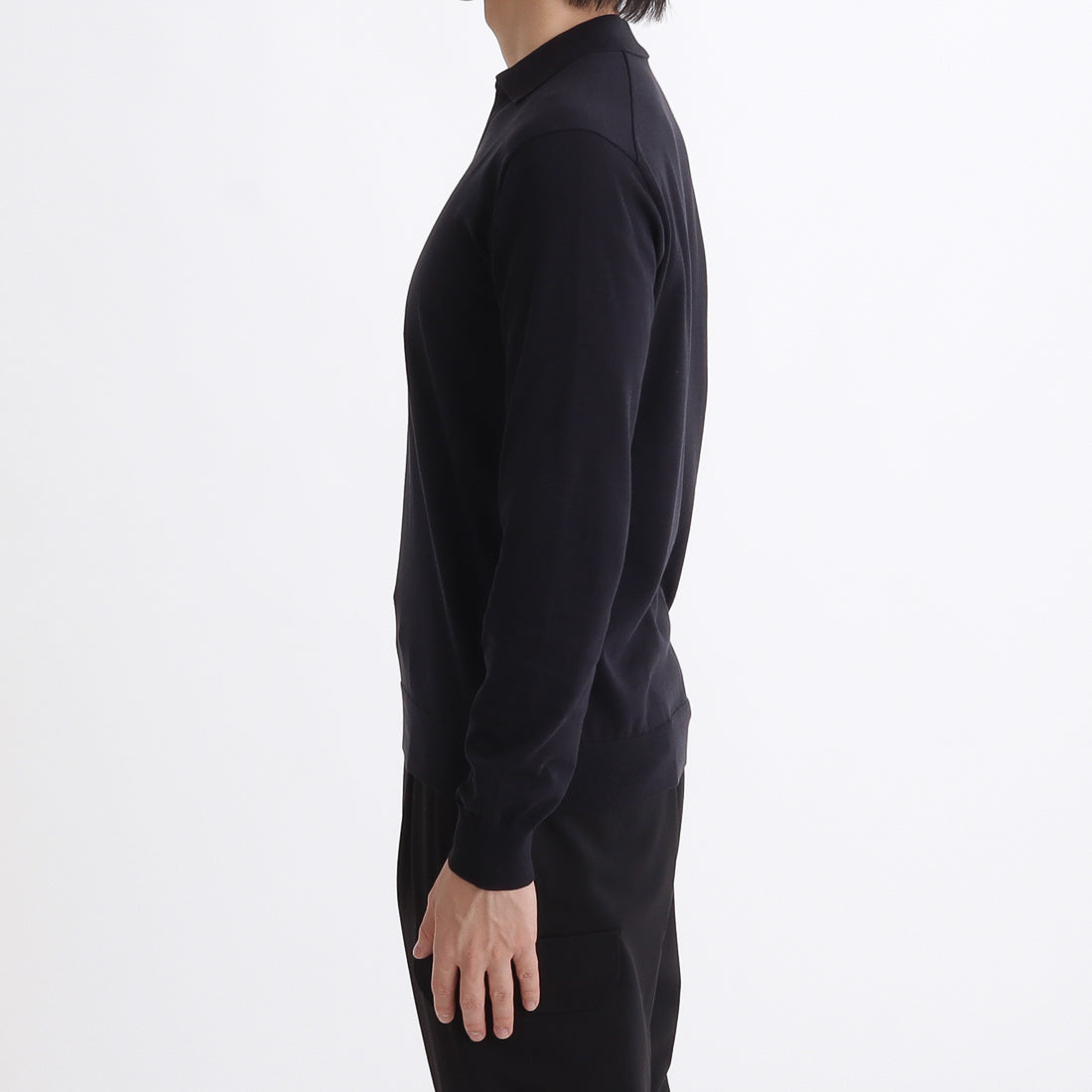 Long Sleeve Skipper Knit  Color: Navy