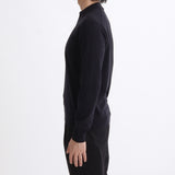 Long Sleeve Skipper Knit  Color: Navy