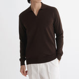 Long Sleeve Skipper Knit Color: Oak