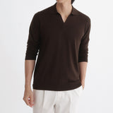 Long Sleeve Skipper Knit Color: Oak