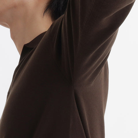 Long Sleeve Skipper Knit Color: Oak