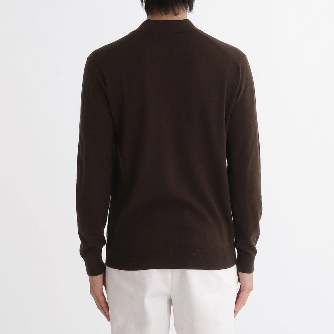 Long Sleeve Skipper Knit Color: Oak