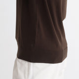 Long Sleeve Skipper Knit Color: Oak
