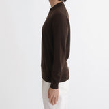 Long Sleeve Skipper Knit Color: Oak