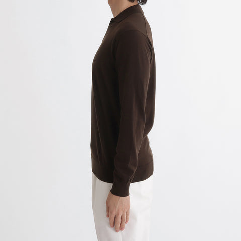 Long Sleeve Skipper Knit Color: Oak