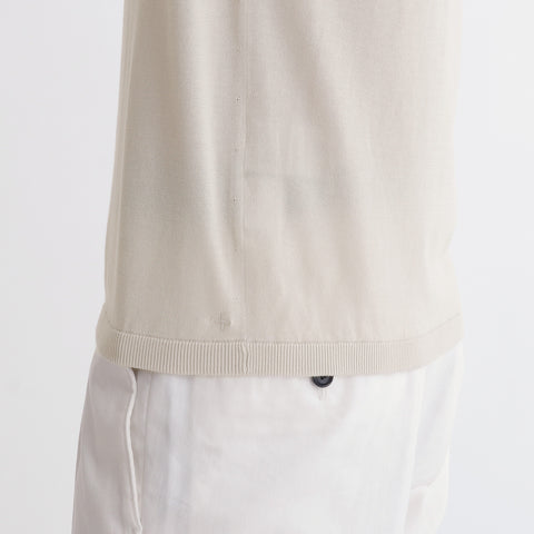 Crew Neck Knit Color: Pearl