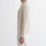 Crew Neck Knit Color: Pearl