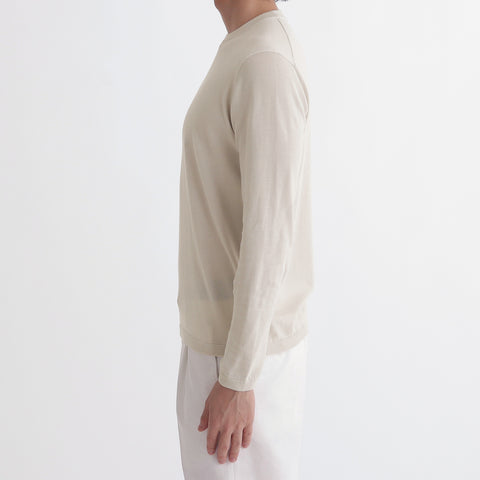 Crew Neck Knit Color: Pearl