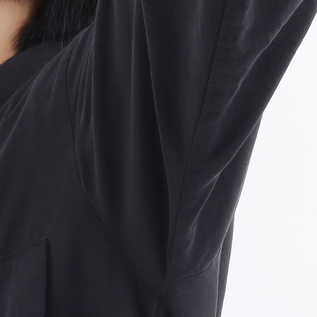 High Twist Cotton Twill BDU Jacket color: Black