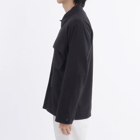 High Twist Cotton Twill BDU Jacket color: Black