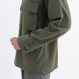 High Twist Cotton Twill BDU Jacket color: Olive