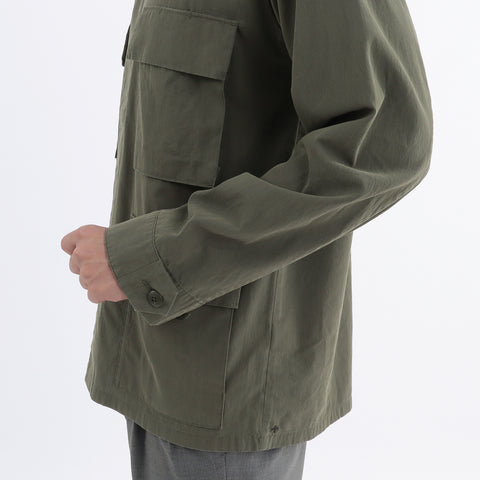 High Twist Cotton Twill BDU Jacket color: Olive