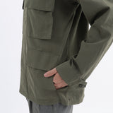 High Twist Cotton Twill BDU Jacket color: Olive