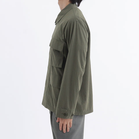 High Twist Cotton Twill BDU Jacket color: Olive