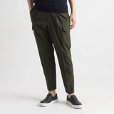 High Twist Cotton Panama Cargo Trousers