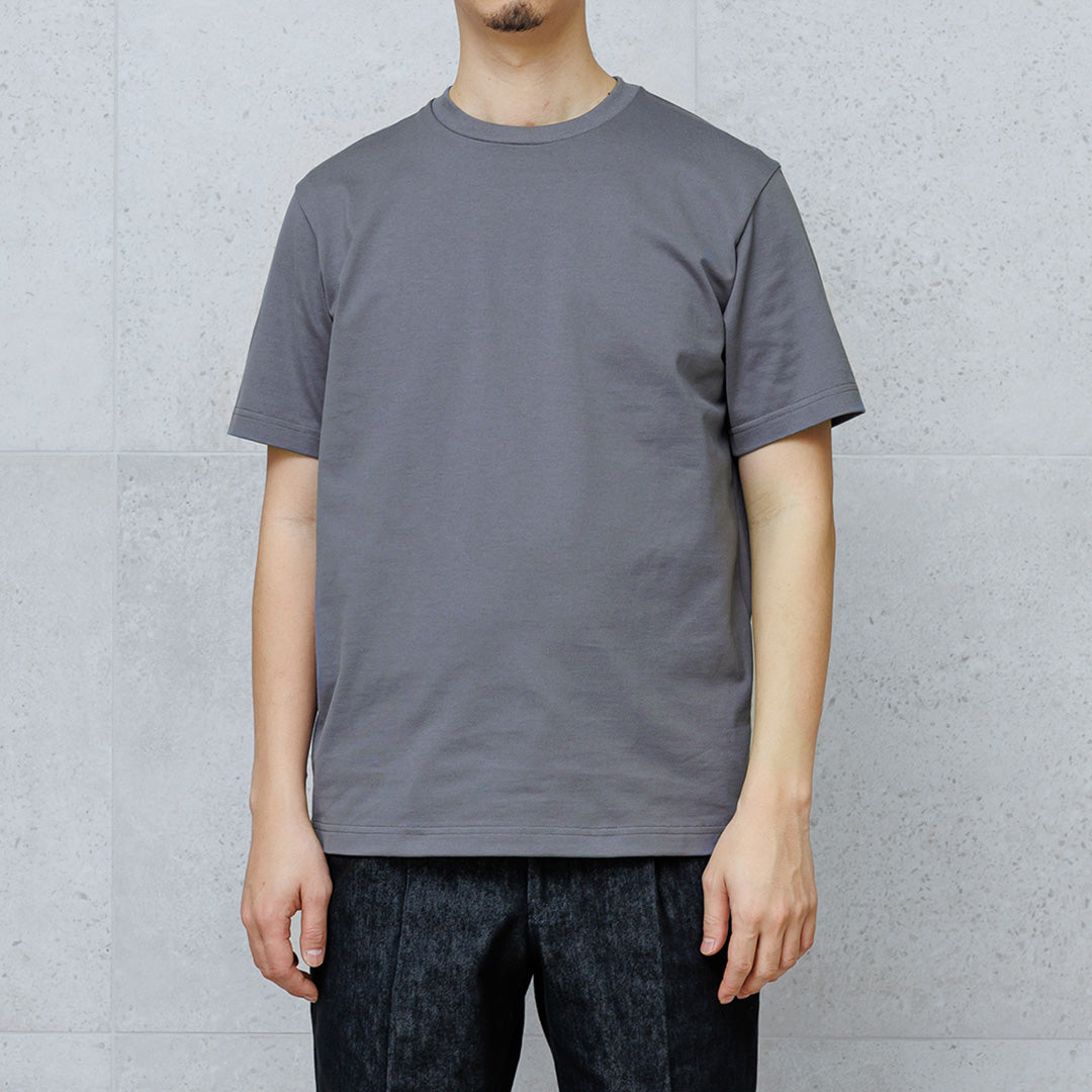 ハイブリッドコットン ドレスTシャツ アスファルト | ＋CLOTHET ONLINE