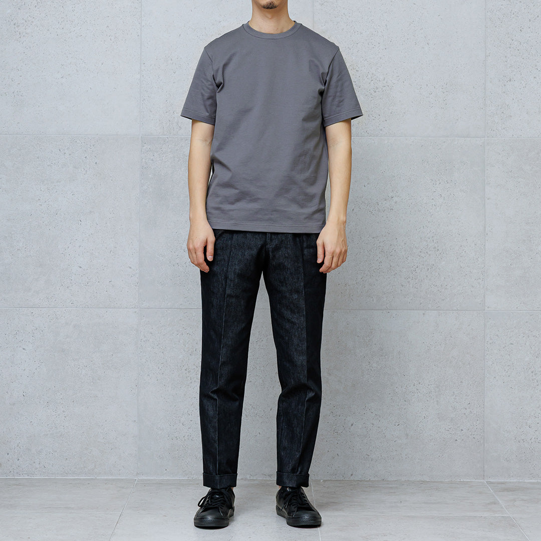 ハイブリッドコットン ドレスTシャツ アスファルト | ＋CLOTHET ONLINE