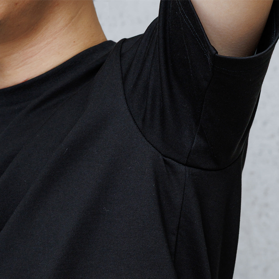 Hybrid Cotton Dress T-shirt Color: Black
