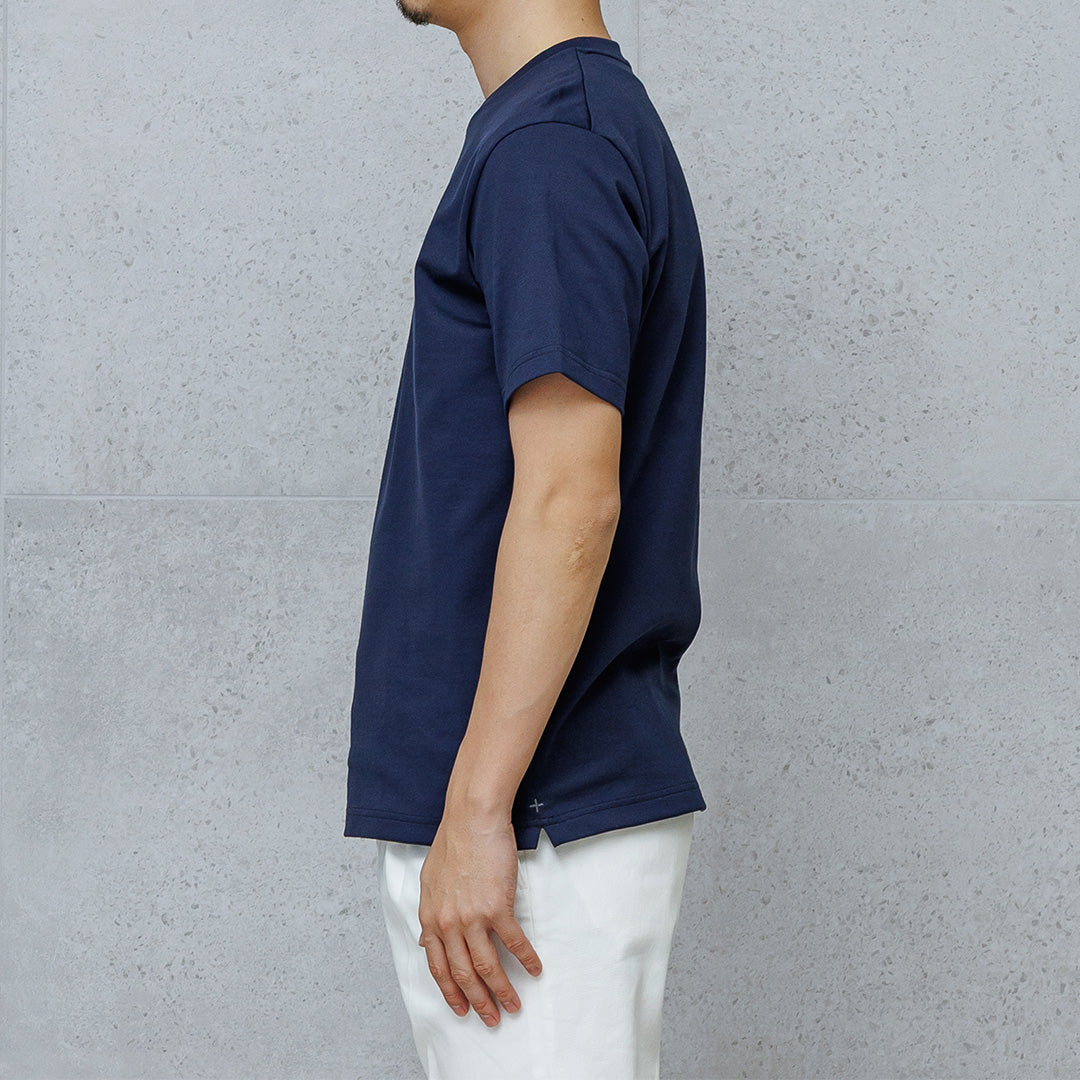 Hybrid Cotton Dress T-shirt Color: Navy