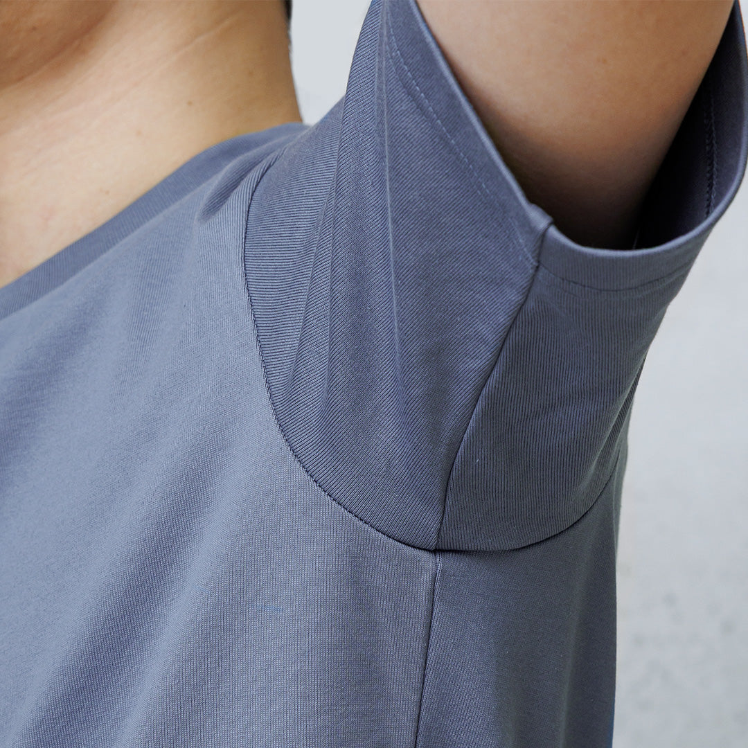 Hybrid Cotton Dress T-shirt Color: Slate Blue