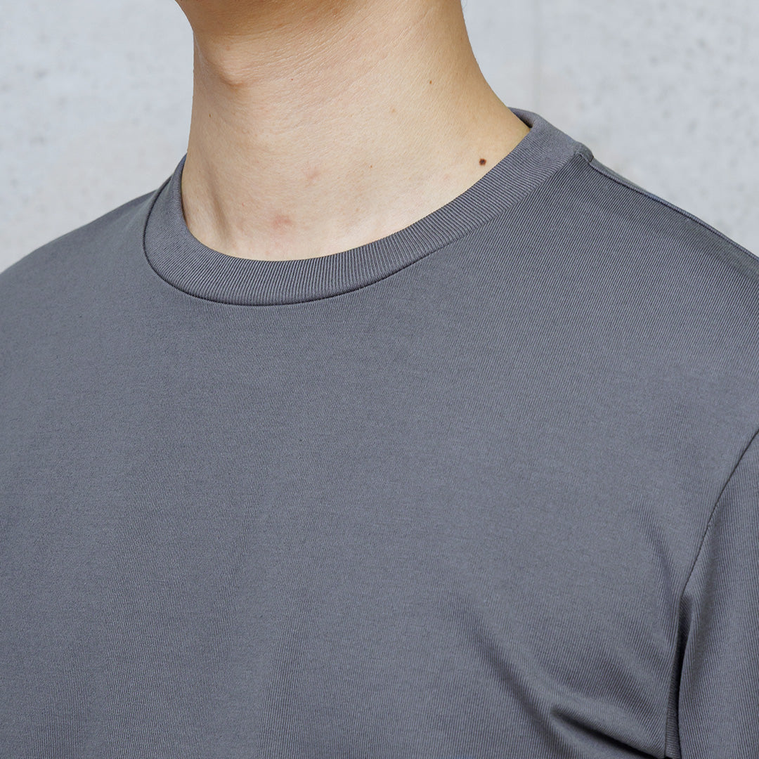 Hybrid Cotton Long Sleeve Dress T-shirt Color: Asphalt