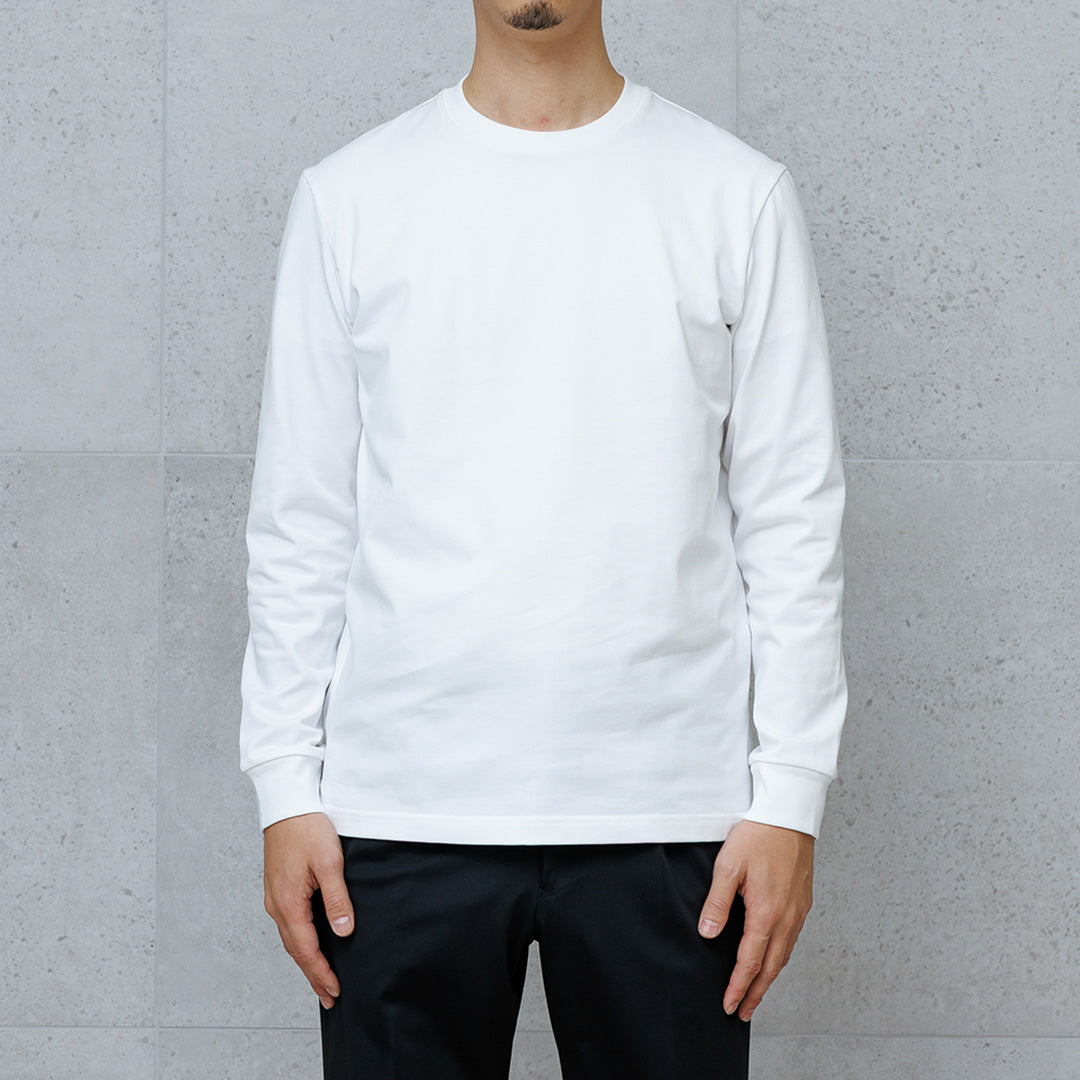 Hybrid Cotton Long Sleeve Dress T-shirt Color: White