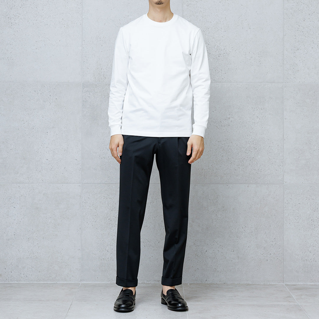 Hybrid Cotton Long Sleeve Dress T-shirt Color: White