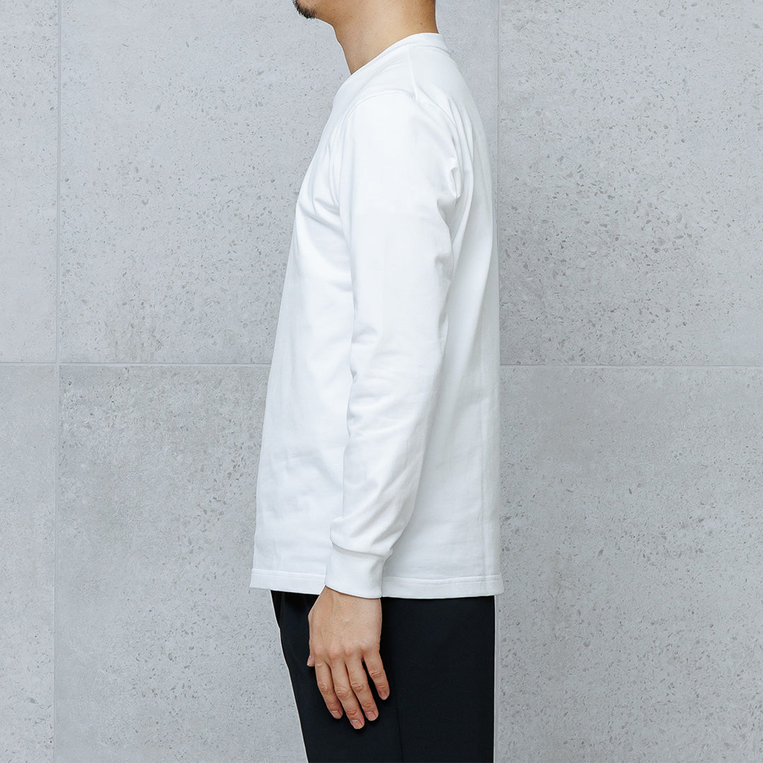 Hybrid Cotton Long Sleeve Dress T-shirt Color: White