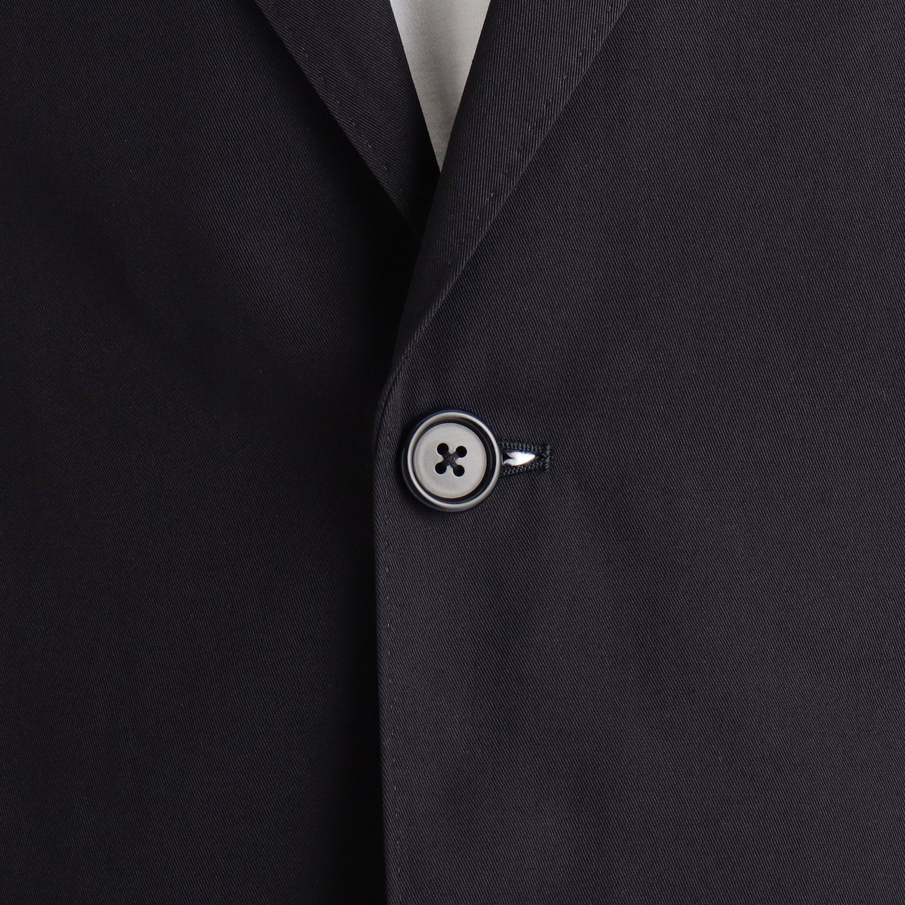 モアザンコットンテーラードジャケット ネイビー | ＋CLOTHET ONLINE