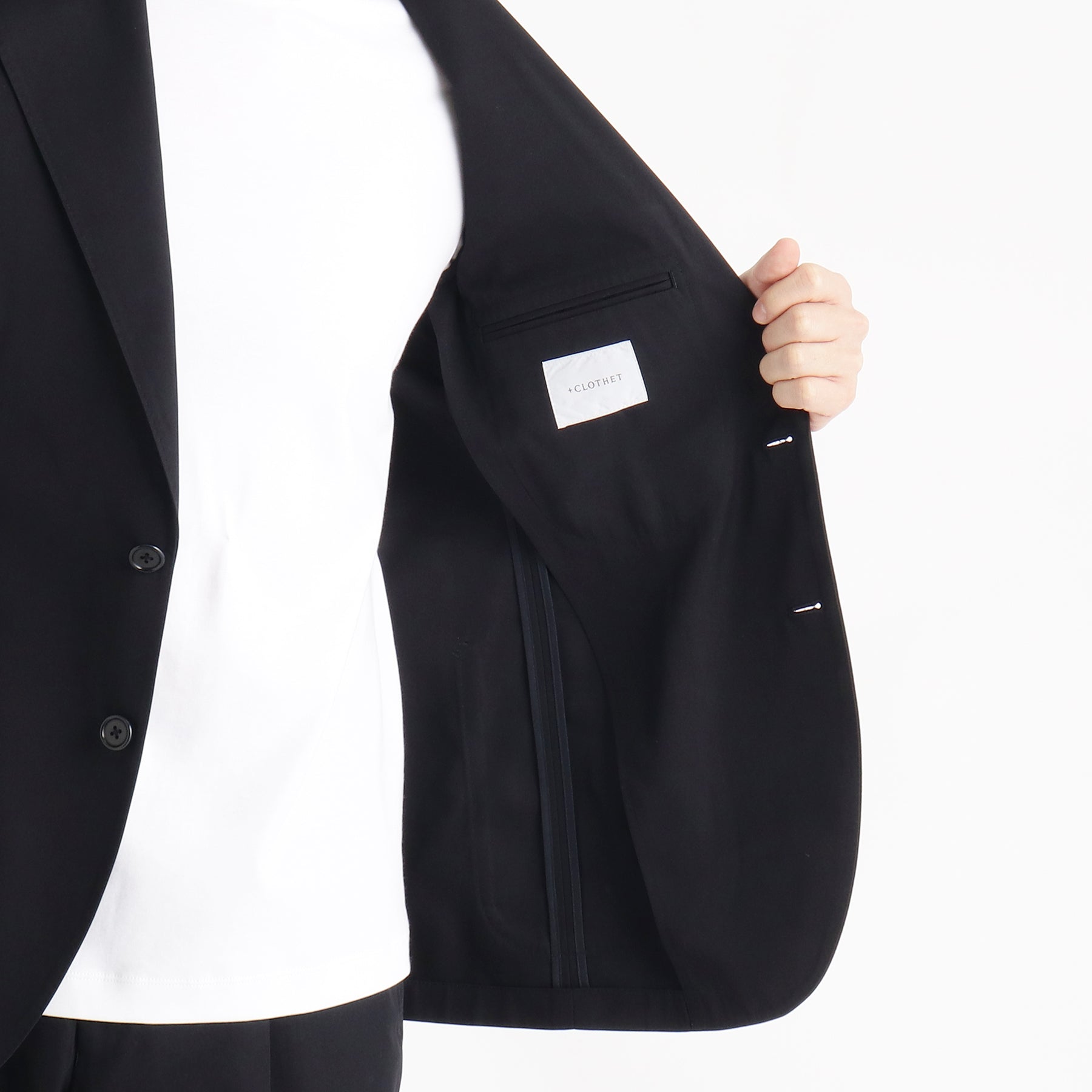 【FRAIZZOLI & C】イタリア製2BコットンベロアテーラードJKT紺５０ EVOLUTION ジャケット メンズ 秋冬 テーラードジャケット コーデュロイ