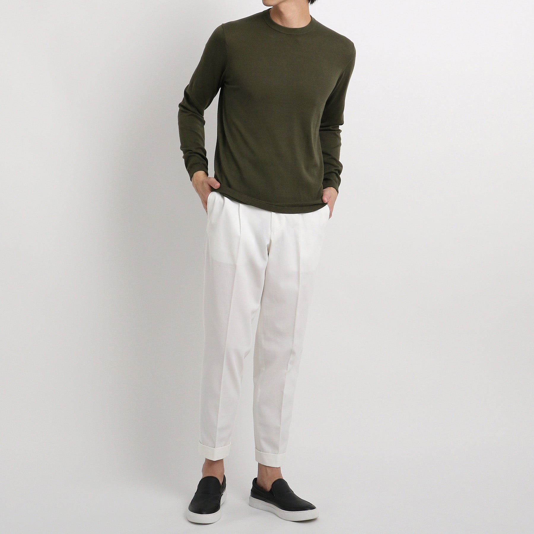 【美品】　BRIEFING 撥水クルーネックニット　ブラック 楽天市場】briefing ニットの通販