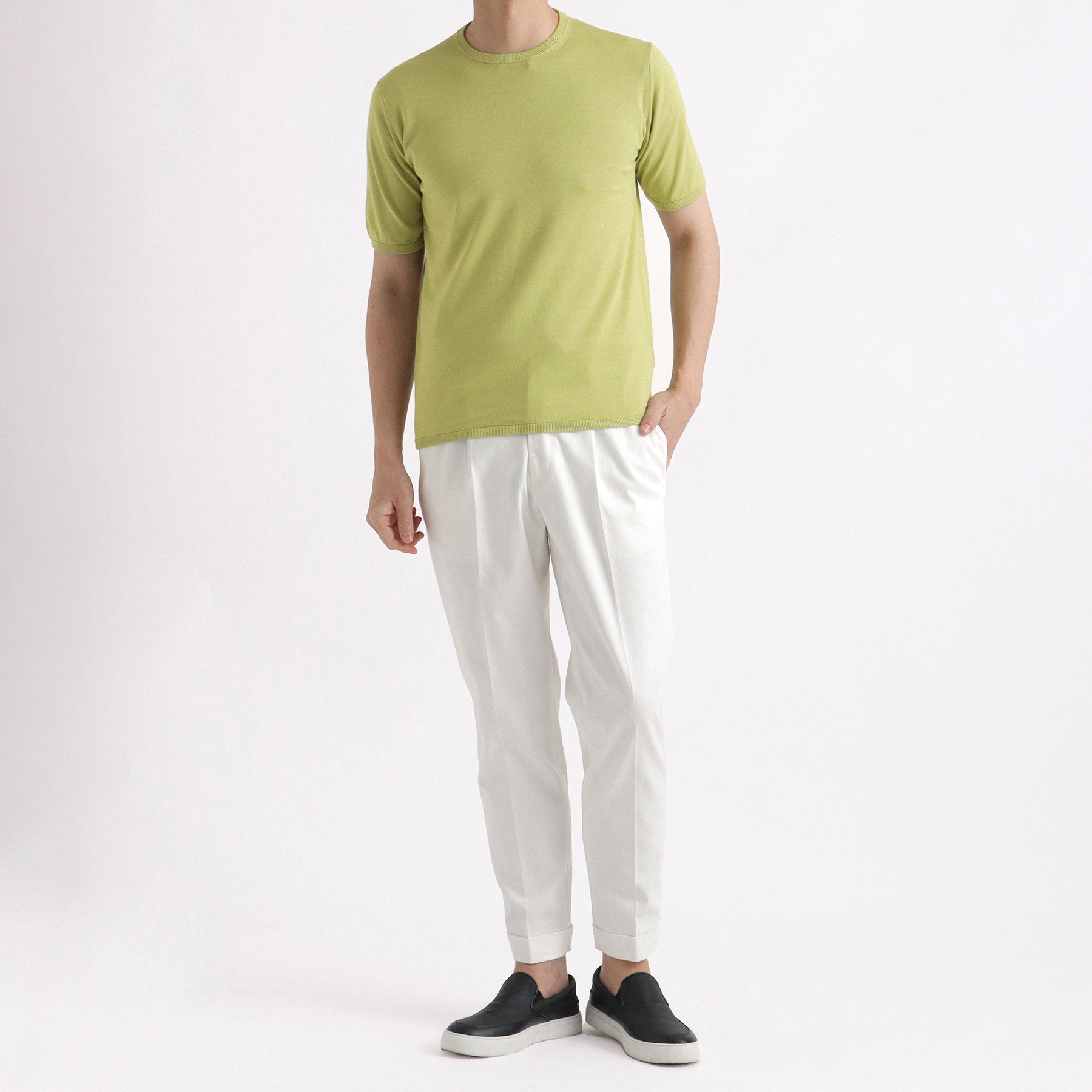 Knit T-shirt Color: Pistachio