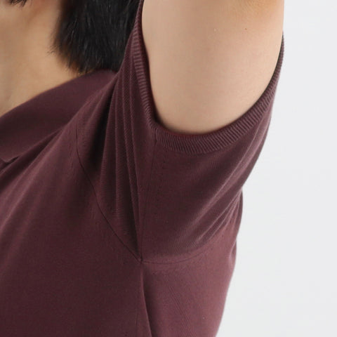 Knit Polo-shirt Color: Bordeaux