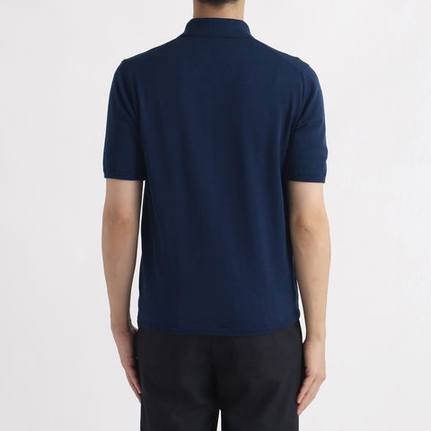 Knit Polo-shirt Color: Deep Blue