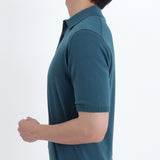 Knit Polo-shirt Color: Deep Sea