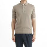 Knit Polo-shirt Color: Sand