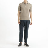 Knit Polo-shirt Color: Sand