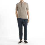 Knit Polo-shirt Color: Sand