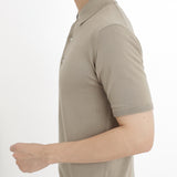 Knit Polo-shirt Color: Sand