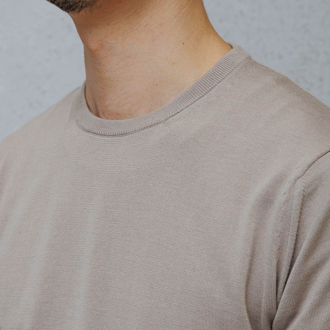 スビンプラチナム ニットTシャツ サンド | ＋CLOTHET ONLINE